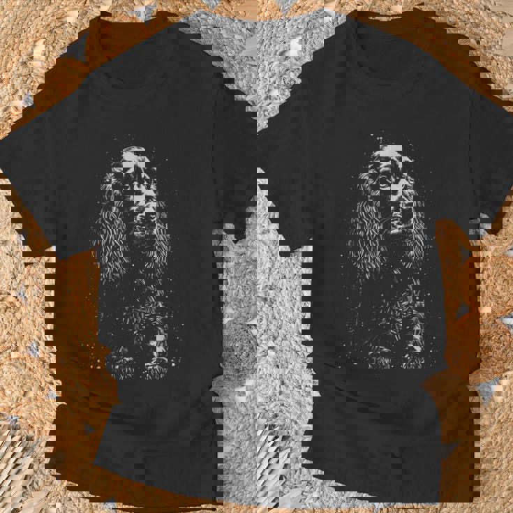 Amantes De Los Perros Cocker Spaniel Dueños De Perros Cocker Camiseta unisex Regalos para ancianos