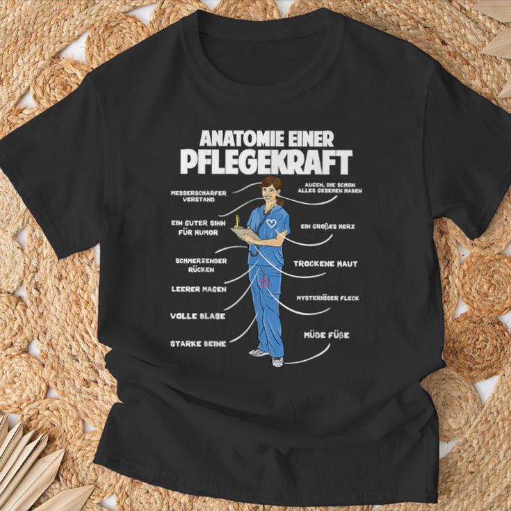 Anatomie Einer Pflegekraft Elderly Nursing T-Shirt Geschenke für alte Männer