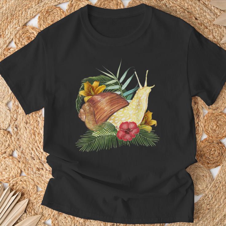 Animal Garden Snail T-Shirt Geschenke für alte Männer