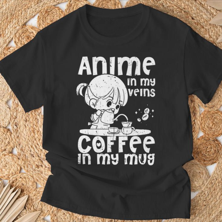 Anime Otaku Kawaii Cosplay Zeichentrickfilm Manga T-Shirt Geschenke für alte Männer
