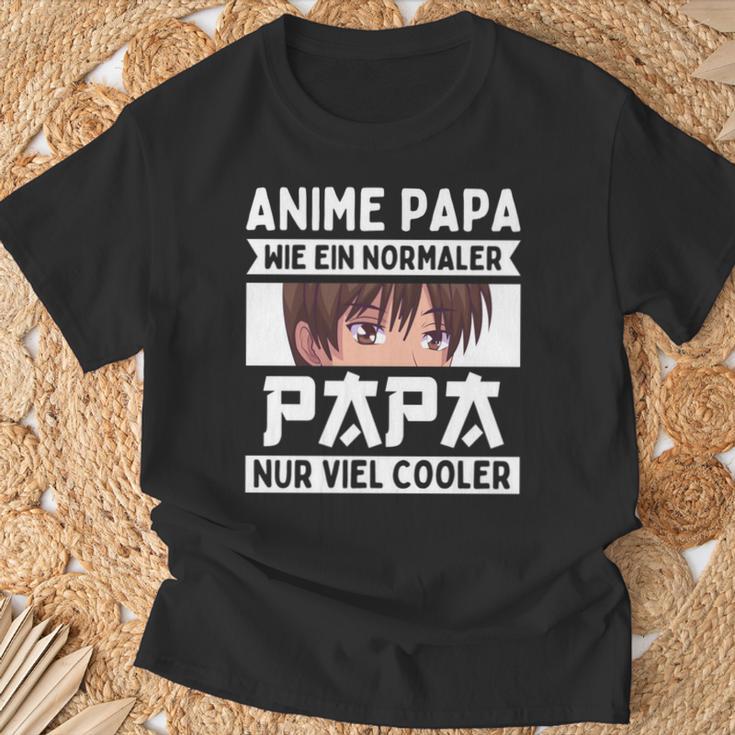 Anime Papaatertagatertagsgeschenk Anime Papaater T-Shirt Geschenke für alte Männer