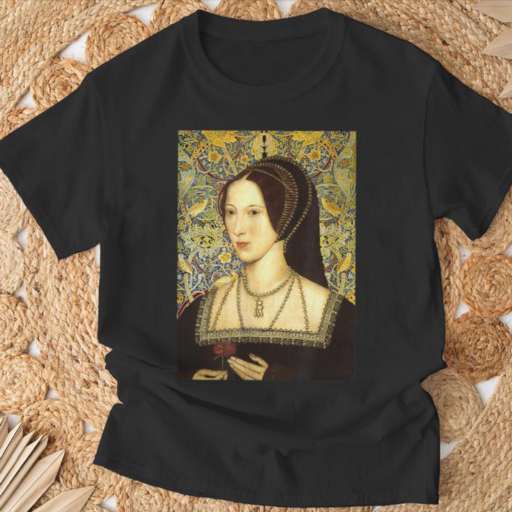 Anne Boleyn Portrait T-Shirt Geschenke für alte Männer