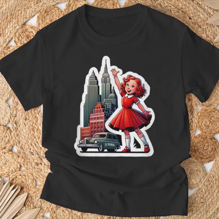 Annie's New York Adventure Broadway Musical Theatre T-Shirt Gifts for Old Men