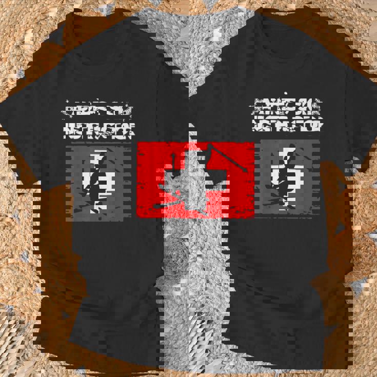 Apres Ski Instructor Esquís Para Fiestas Camiseta unisex Regalos para ancianos