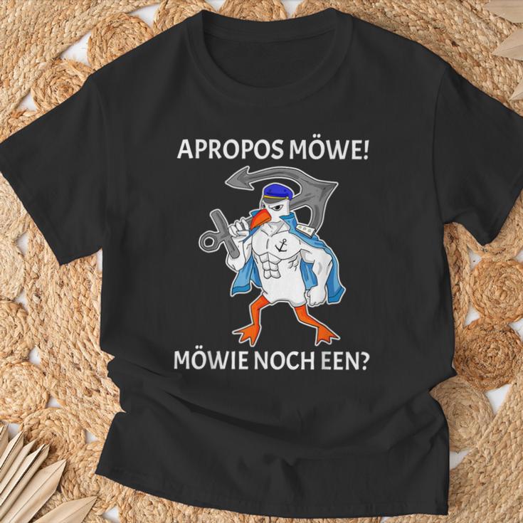 Apropos Seagull Noch Een Plattdeutsch T-Shirt Geschenke für alte Männer