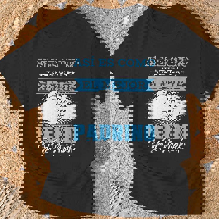 Así Es Como See El Mejor Padrino Del Mundo Camiseta unisex Regalos para ancianos