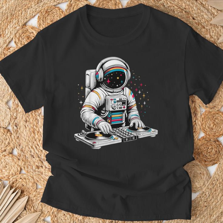 Astronaut Dj Planets Space T-Shirt Gifts for Old Men