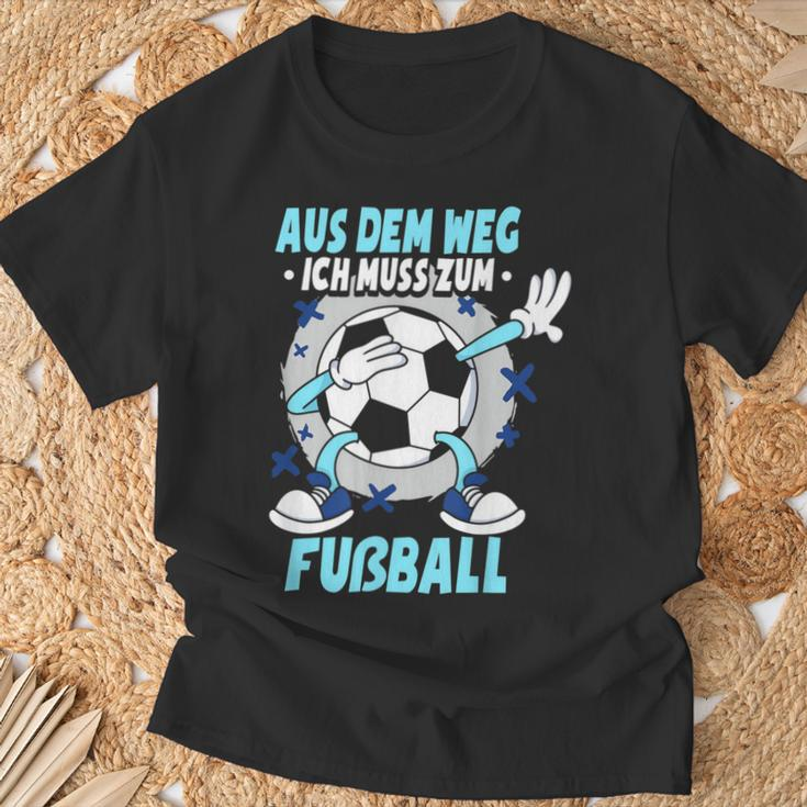 Aus Dem Weg Ich Muss Zum Football T-Shirt Geschenke für alte Männer