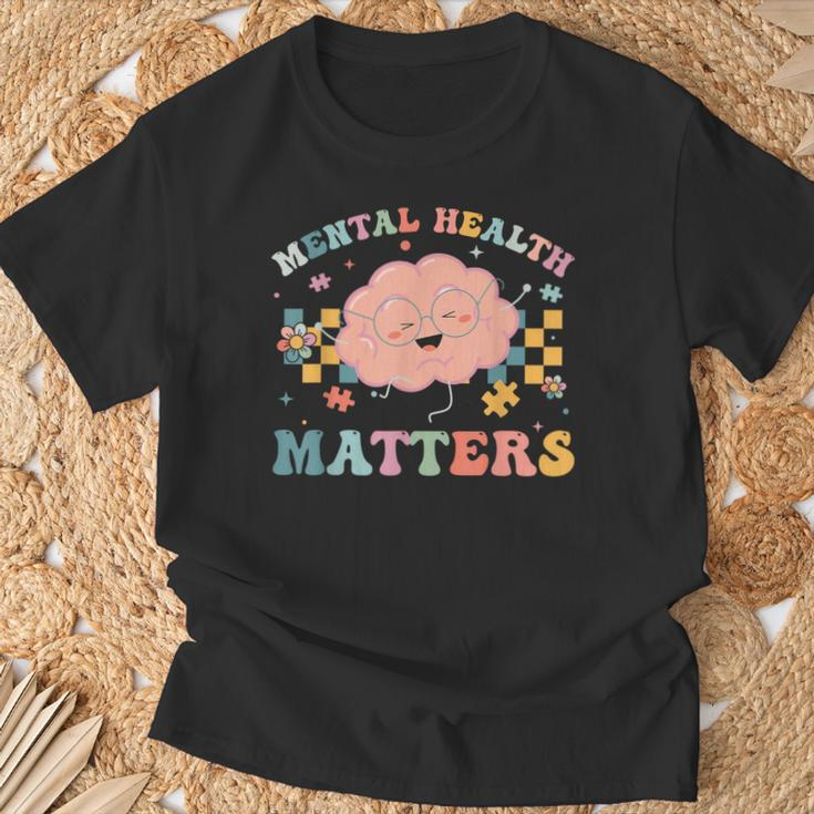 Awareness Mental Health Matters Mental Health T-Shirt Gifts for Old Men