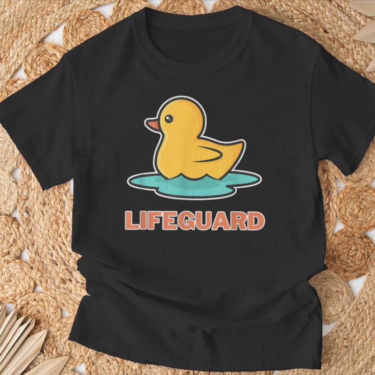 Bademeister Lifeguard Poolboy Life Float T-Shirt Geschenke für alte Männer