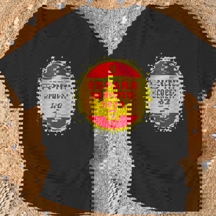 Baloncesto España 2024 Juegos Deerano España 2024 Juegos Camiseta unisex Regalos para ancianos