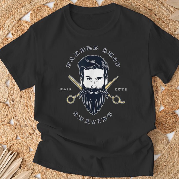 Barber Shop Hairdresser Idea T-Shirt Geschenke für alte Männer