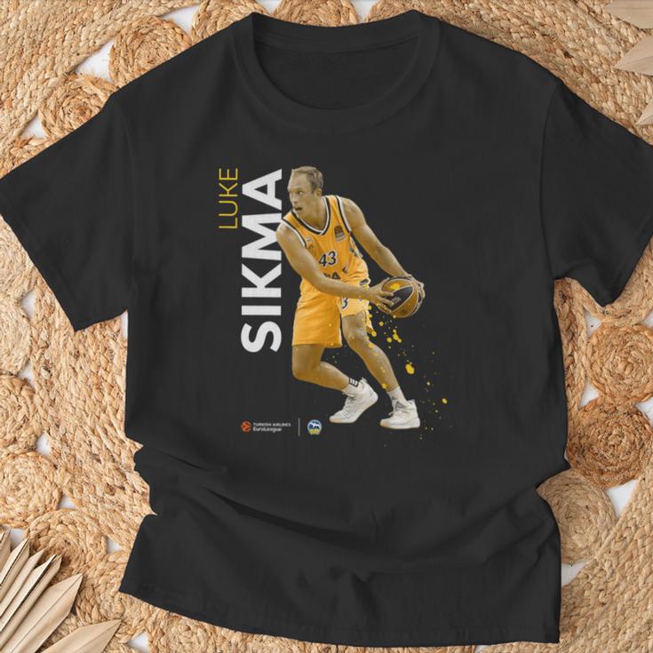 Basketballspieler Nummer 33 Luxus Edition T-Shirt in Schwarz Geschenke für alte Männer