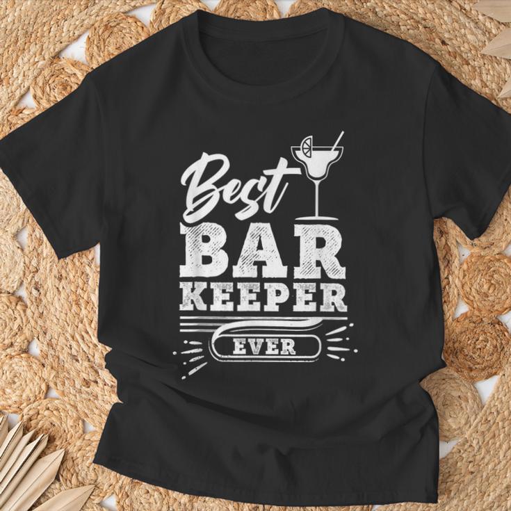 Best Bartender Everhaupt Drinks Mixer Barmann T-Shirt Geschenke für alte Männer