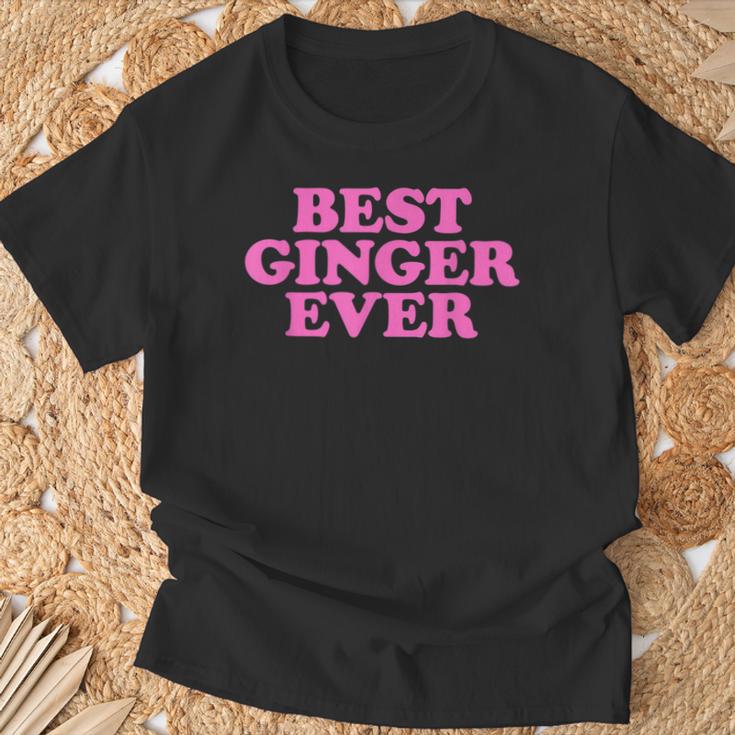 Best Ginger Ever Best Ginger Ever T-Shirt Geschenke für alte Männer