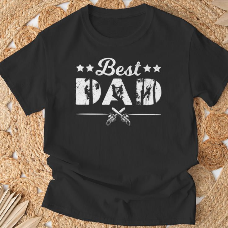 Best Tree Climber Dad Arborist T-Shirt Gifts for Old Men