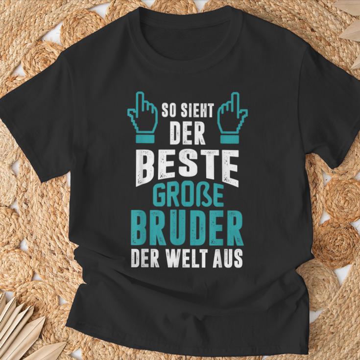 With Bester Große Bruder Der Der Welt T-Shirt Geschenke für alte Männer