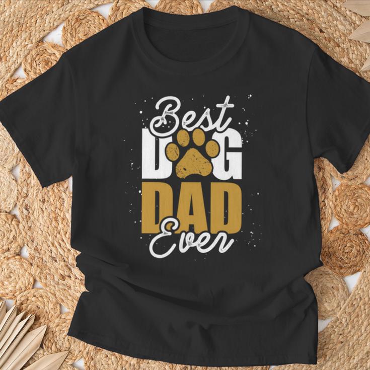 Bester Hunde Papa Aller Zeiten Dog Long-Sleeved T-Shirt Geschenke für alte Männer