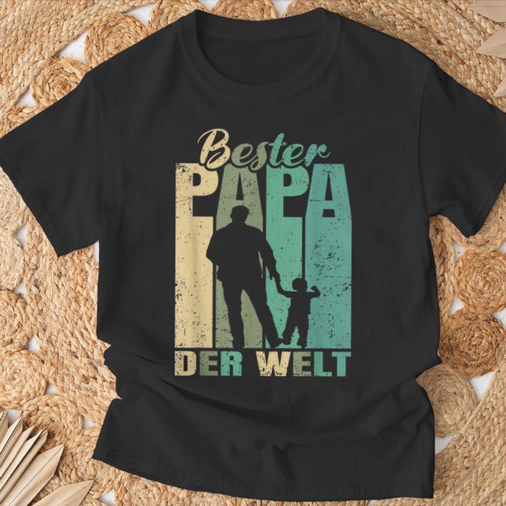 Bester Papa Der Welt 1 Child Husband Papa T-Shirt Geschenke für alte Männer