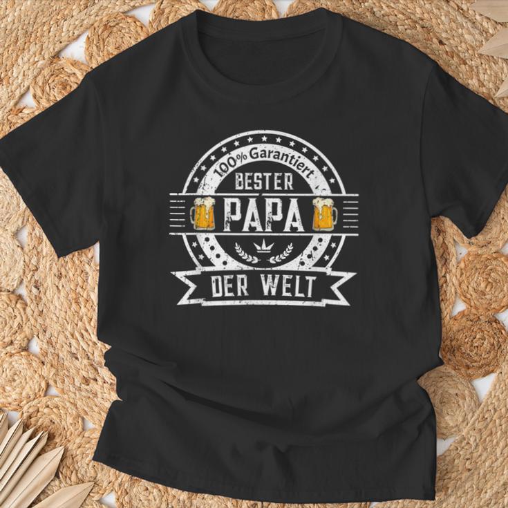 Bester Papa Der Welt Family Father's Day T-Shirt Geschenke für alte Männer