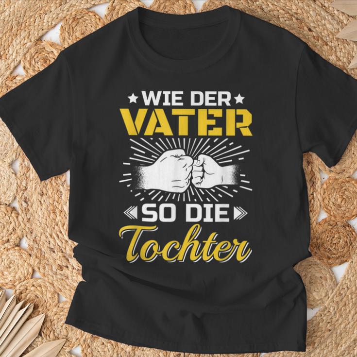 Bester Papa Der Welt Father's Day Wie Der Fater So Die Tochter S T-Shirt Geschenke für alte Männer