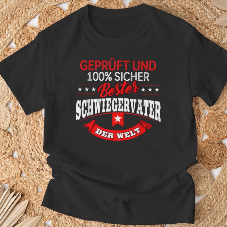 Bester Schwiegerfater Der Welt Best Schwiegerfater Der Welt T-Shirt Geschenke für alte Männer