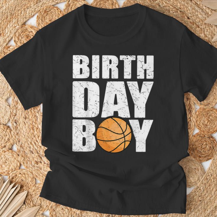 Birthday Boy Basketball Theme Party Future Basketball Player T-Shirt Gifts for Old Men