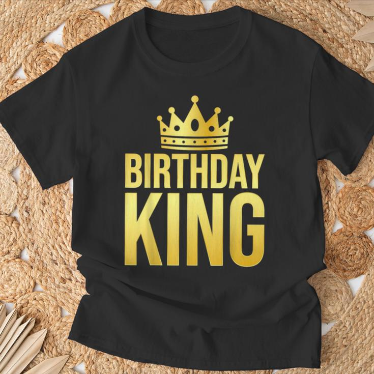 Birthday King Son Or Dad's Birthday Party T-Shirt Gifts for Old Men