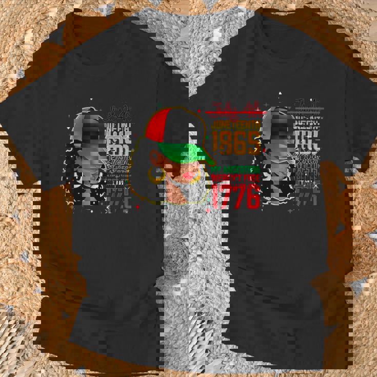 Black History Month Junenth 1865 T-Shirt Gifts for Old Men