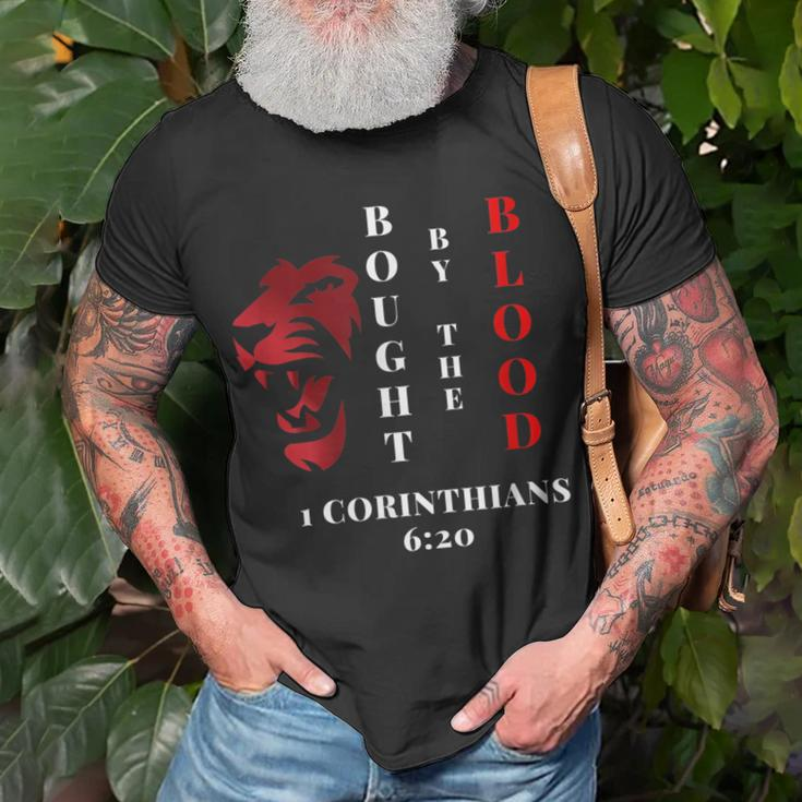 Blood Of Jesus Christ T-Shirt Gifts for Old Men