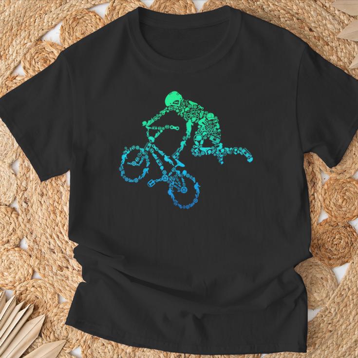 Bmx Stunt Dirt Bike Freestyle Driver T-Shirt Geschenke für alte Männer