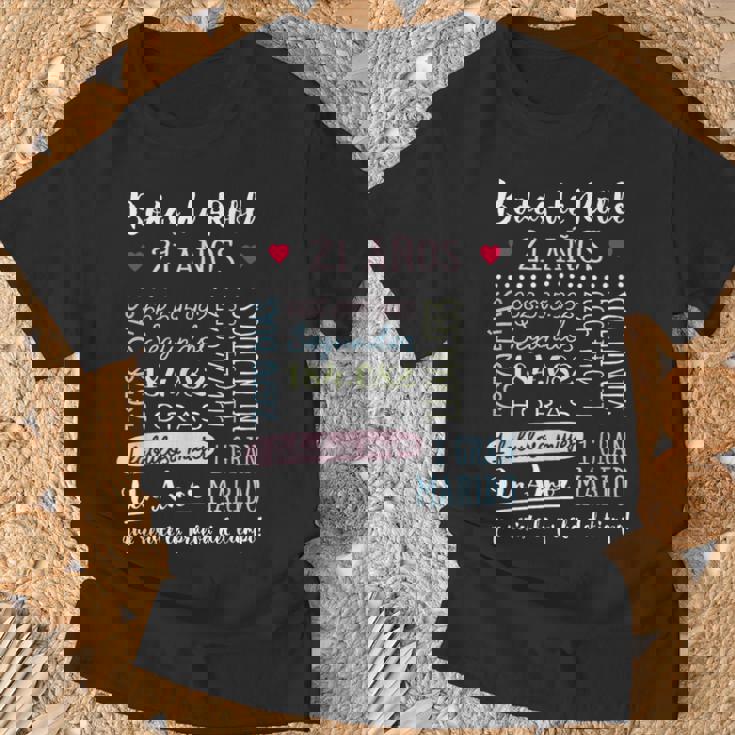 Bodas De Roble 21 Años Aniversario De Boda Regalo Camiseta unisex Regalos para ancianos