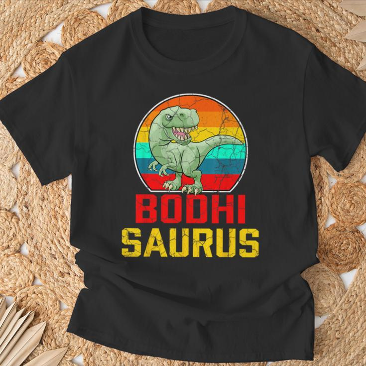 Bodhi Saurus Family Reunion Last Name Team Custom T-Shirt Gifts for Old Men