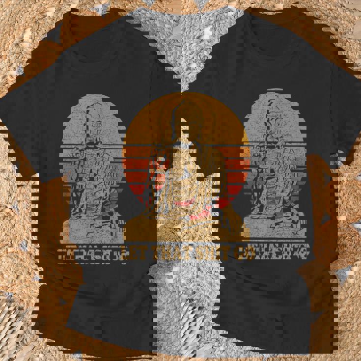 Bouddha Laisse Aller Cette Merde Let That Shit Go T-Shirt Cadeaux pour les vieillards