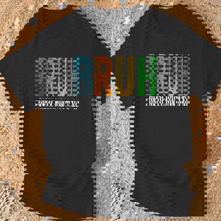 Bruh Formerly Known As Dad Papa Daddy Cool Father’S Day T-Shirt Gifts for Old Men