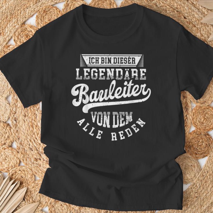 Builder Legend intage Slogan Bauchef S T-Shirt Geschenke für alte Männer