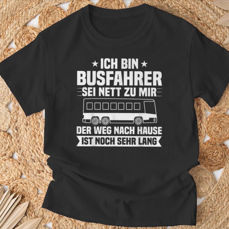 Bus Driver Bus Driving Line Bus Model Bus Driver T-Shirt Geschenke für alte Männer