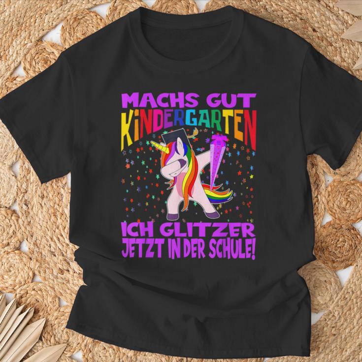 Bye Bye Kindergarten Ich Glitzer Jetzt In Der Schule T-Shirt Geschenke für alte Männer