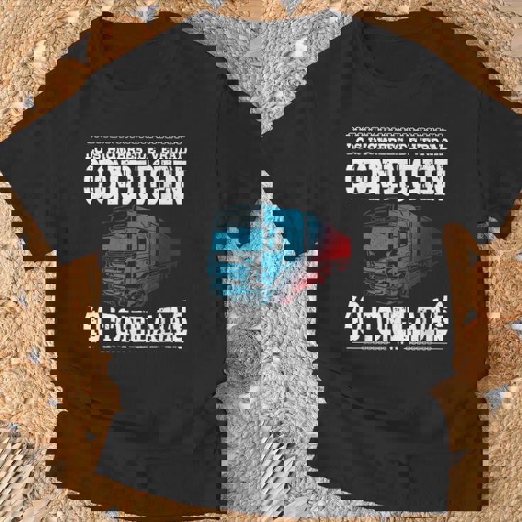 Camión Conductor Hombres Camioneros Camiones Camionero Camiseta unisex Regalos para ancianos