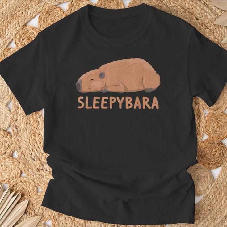 Capybara Sleepybara Sleep Capybara T-Shirt Geschenke für alte Männer