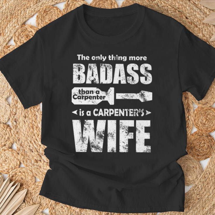 Carpenter's Wife T-Shirt Gifts for Old Men