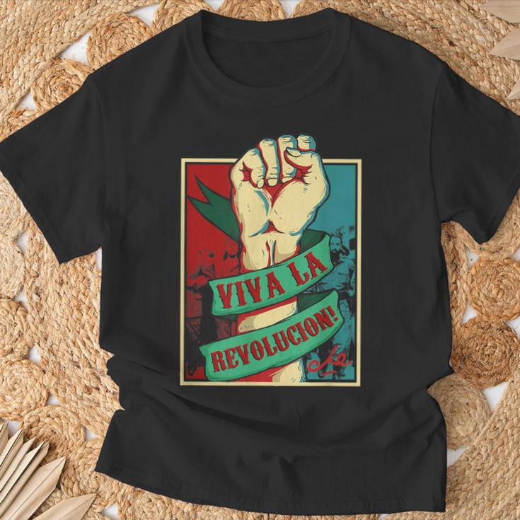 Che Guevara Revolutionary Viva La Revolucion T-Shirt Geschenke für alte Männer