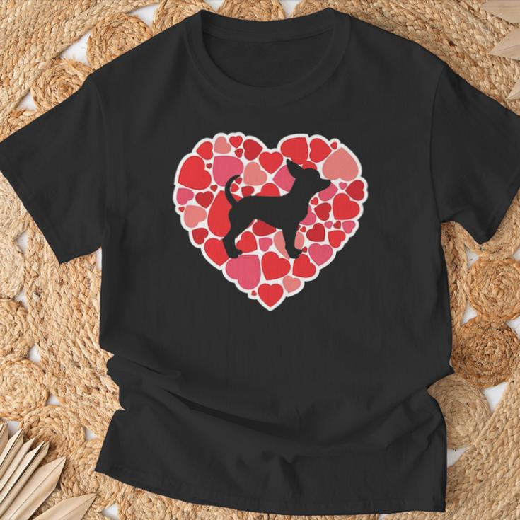 Chihuahua Dog Lovers Valentine's Day Chihuahua T-Shirt Gifts for Old Men