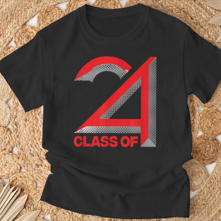 Class Of 2024 Graduation Senior High School College T-Shirt Gifts for Old Men