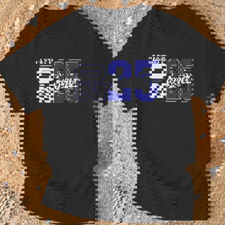 Class Of 2025 Senior 2025 Back To School 2025 Graduation 25 T-Shirt Gifts for Old Men