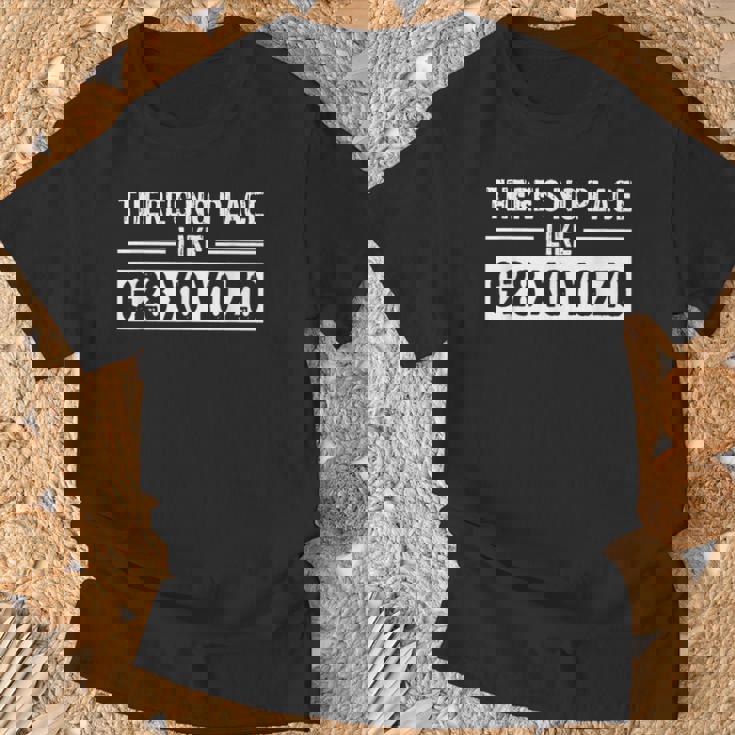 Cnc Machinist There's No Place Like G28 Programmer Computer T-Shirt Gifts for Old Men