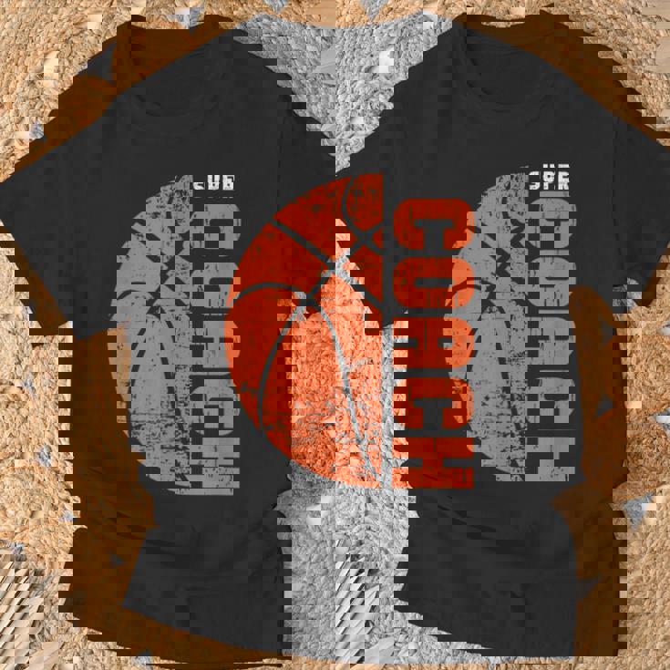 Coach Basket Regalo Baloncesto Entrenadorintage Mejor Entrenador Camiseta unisex Regalos para ancianos
