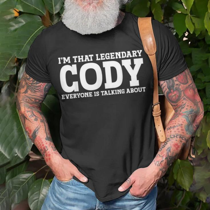 Cody Surname Team Family Last Name Cody T-Shirt Gifts for Old Men