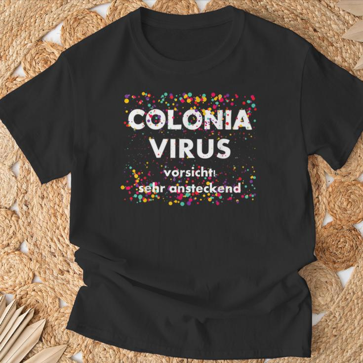 Colonia Virus Carnival Costume Cologne Cologne Confetti Fancy Dress T-Shirt Geschenke für alte Männer