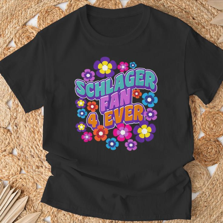 Cool Schlager Folk Music Hit Fan Hit Music Music T-Shirt Geschenke für alte Männer